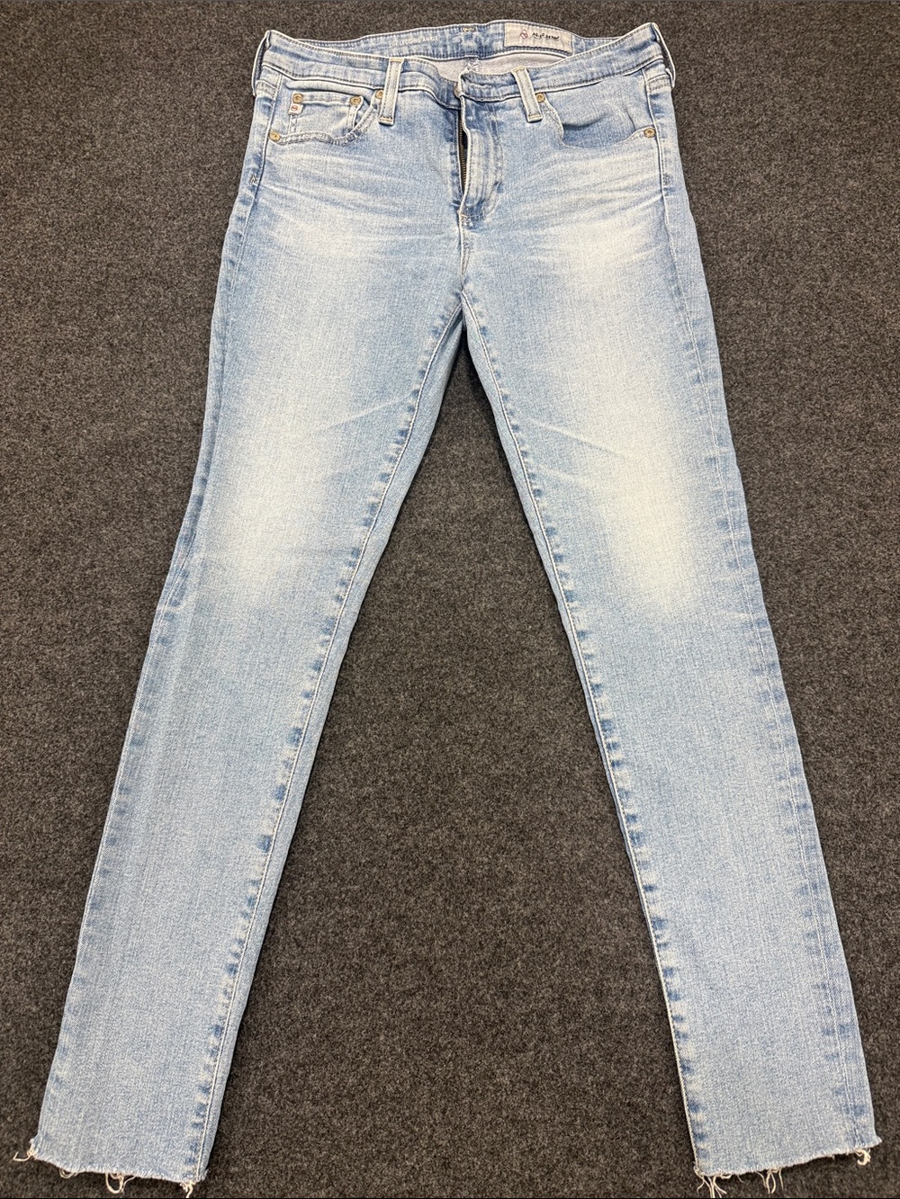 Ag Adriano Goldschmied Light Wash Skinny Jeggings